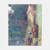 Kohleverbrenner Holzsplitter Tom Roberts 1886 Fleecedecke (Vorderseite)