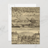 Kohlewerke von O'Neil und Unternehmen Postkarte (Vorne/Hinten)