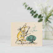 "Kohlkaninchen" Postkarte (Stehend Vorderseite)