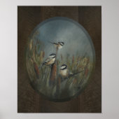 Kohlmeisen-Teich Poster (Vorne)
