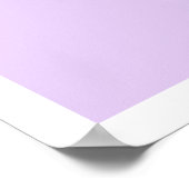 Kohlrose Poster (Ecke)