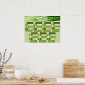 Kohlsuppe Diät 2.0 Plakat (Küche)