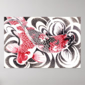 koi02poster16,5by11b poster (Vorne)