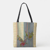 Koi All-Over-Print-Tote-Tasche Tasche (Rückseite)