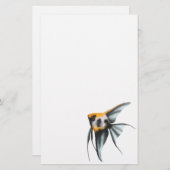 Koi Angelfish-Briefpapier Briefpapier (Vorne/Hinten)