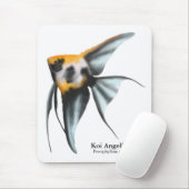 Koi Angelfish Mousepad (Mit Mouse)