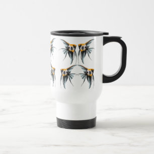 Koi Angelfish-Reise-Tasse Reisebecher