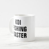 Koi-Angler-Meister Kaffeetasse (Vorderseite Links)