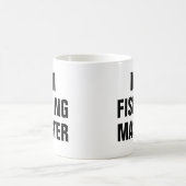 Koi-Angler-Meister Kaffeetasse (Mittel)
