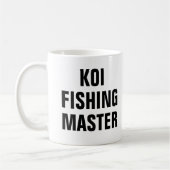 Koi-Angler-Meister Kaffeetasse (Links)