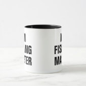 Koi-Angler-Meister Tasse (Zentrum)