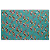 koi aquamarin stoff (Yard (91,4 cm))