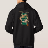 Koi-Aufstieg Hoodie (Rückseite)