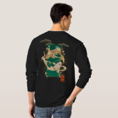 Koi-Aufstieg T-Shirt (Schwarz voll)