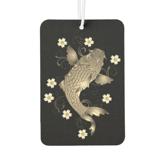 Koi Autolufterfrischer (Rückseite)