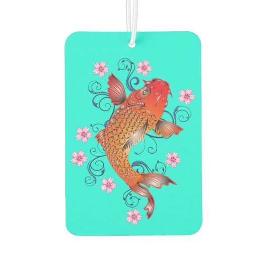 Koi Autolufterfrischer (Rückseite)