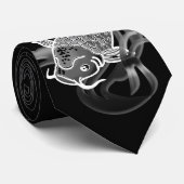 Koi B&W Krawatte (Gerollt)