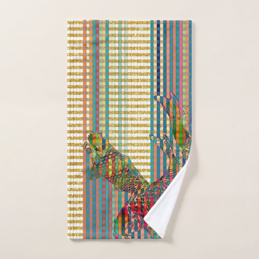 Koi Badezimmer-Tuch-Set Badhandtuch Set (Handtuch)