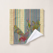 Koi Badezimmer-Tuch-Set Badhandtuch Set (Waschlappen)