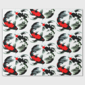 Koi Balance Wrapping Paper Geschenkpapier (Flach)