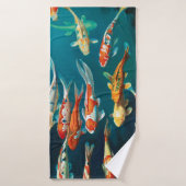 Koi Ballet - Badehandtuch (Badehandtuch)
