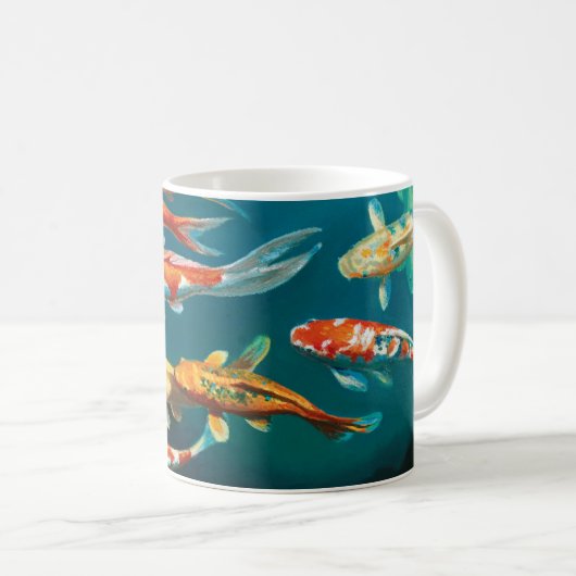 Koi Ballet - Kaffeetasse (VorderseiteRechts)