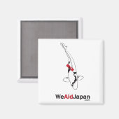 Koi Bandaid 鯉 ド エ die ネドグ Magnet (Vorderseite/Rückseite)