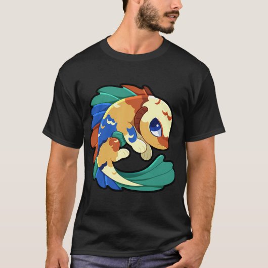 Koi-Betta-Fisch T-Shirt (Vorderseite)