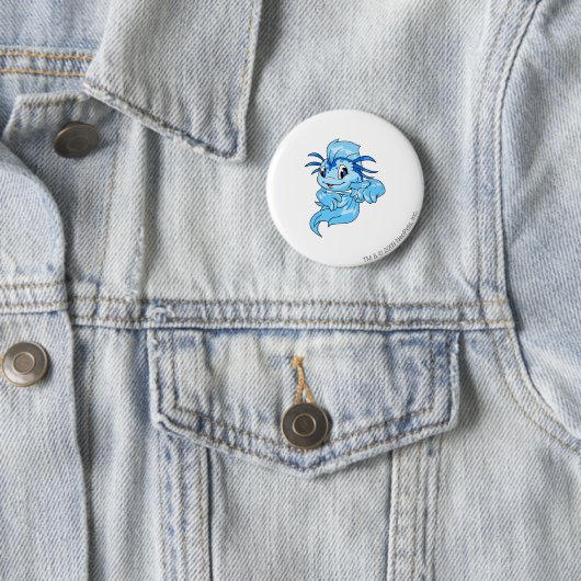 Koi Blau Button (Beispiel)