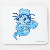 Koi Blau Mousepad (Vorne)