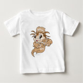 Koi Brown Baby T-shirt (Vorderseite)
