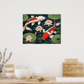 Koi Carp Archival Print Poster (Küche)