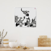 Koi Carp Art Print Poster (Küche)