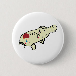 Koi Carp Button