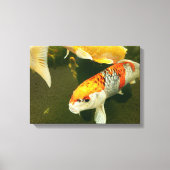 Koi Carp Canvas Print Leinwanddruck (Vorderseite)