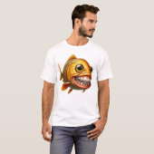 Koi Carp Design T - Shirt (Vorne ganz)