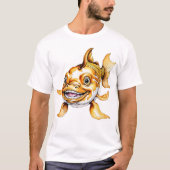 Koi Carp Design T - Shirt (Vorderseite)