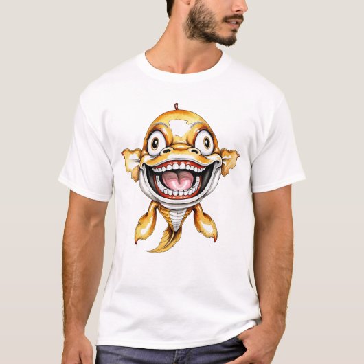 Koi Carp Design T - Shirt (Vorderseite)