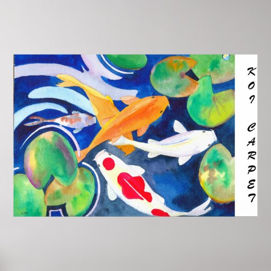 Koi carp et poster (Vorne)