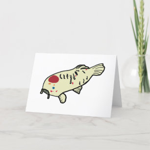 Koi Carp Feiertagskarte