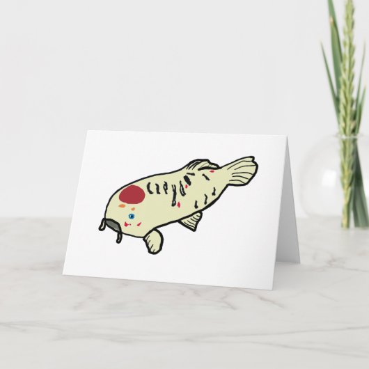 Koi Carp Feiertagskarte (Vorderseite)