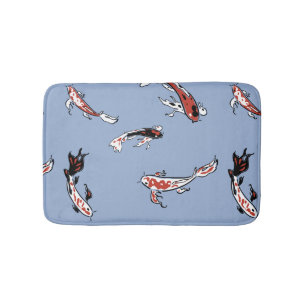 Koi Carp Fish Muster Badematte