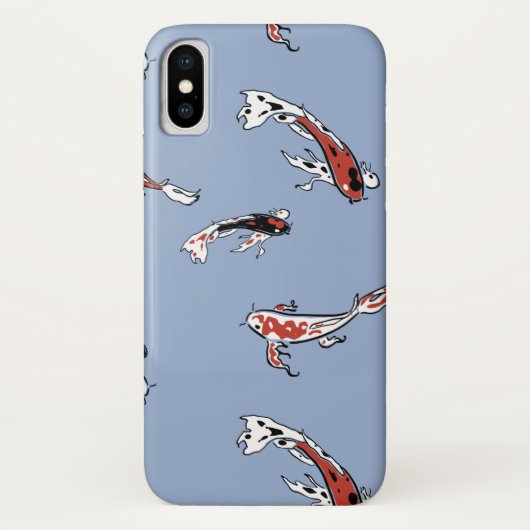 Koi Carp Fish Muster Case-Mate iPhone Hülle (Rückseite)