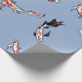 Koi Carp Fish Muster Geschenkpapier (Ecke)