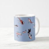 Koi Carp Fish Muster Kaffeetasse (VorderseiteRechts)