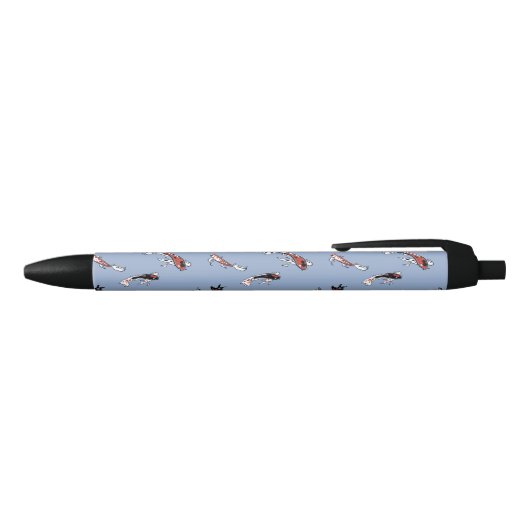 Koi Carp Fish Muster Kugelschreiber (Oberseite)
