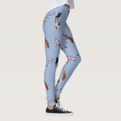 Koi Carp Fish Muster Leggings (Rechts)