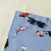 Koi Carp Fish Muster Strandtuch (Beispiel)