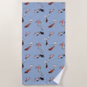 Koi Carp Fish Muster Strandtuch (Vorderseite)