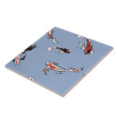 Koi Carp Fish Muster Tile Fliese (Seite)